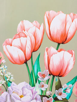 Цена за 2 шт. Пакет подарочный ламинированный вертикальный Магия красоты, 26?12?32 см