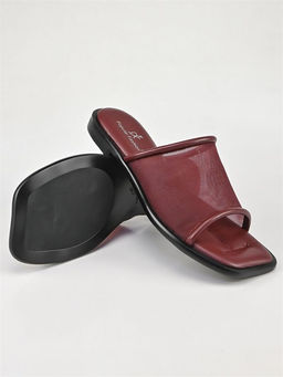 Сабо кожаные / Шлепки тренд H32F-44AT - Piniolo фото 5