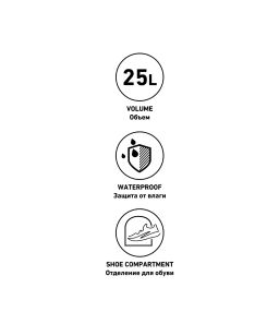 Сумка спортивная JOGEL DIVISION Small Bag, черный