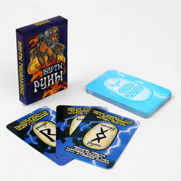 Карты таро «Руны», карты гадальные, 25 карт, с инструкцией, карта 5×7.5 см