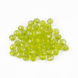 Бусина Zlatka акрил ABR-1 10 мм 25 г 170 салатовый