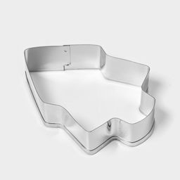 Цена за 2 шт. Формы для печенья новогодние Рождество, набор 4 шт., нержавеющая сталь, серебристые - Доляна фото 3