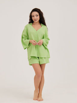 Цены тают. Пижама жен. Ashli зеленый - Sensera фото 3