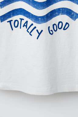 CAMSETA ESTAMPADO SURFER / Blanco - Zara фото 4