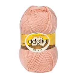 Пряжа ADELIA OLIVIA 60% акрил, 40% шерсть 5 шт. х 100 г 250 м  10 м