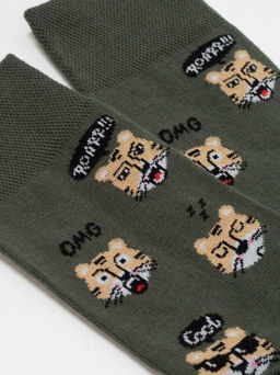 Носки муж.HAPPY 17С-151СП (48/6) - 657 хаки - Conte elegant фото 2