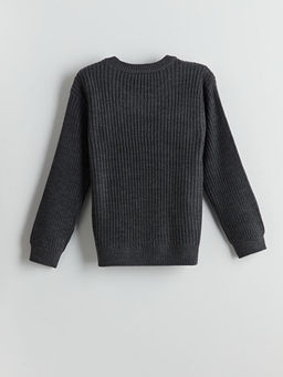 Bisiklet Yaka Erkek ?ocuk Triko Kazak