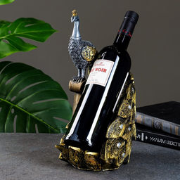 Подставка для бутылки «Павлин с хвостом», полистоун