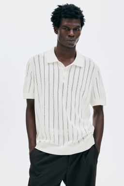 Polo con textura Regular Fit - H&m фото 3