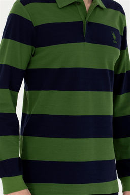 Мужской зеленый свитшот - U.s. polo assn фото 13