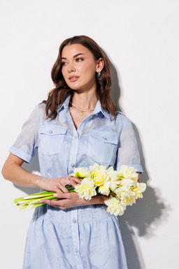 Платье 4364 (голубой) - Lyushe фото 5