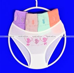 Цена за 5 шт. Подростковые трусы для девочек Турция арт. 116501 6 (9-10 лет)