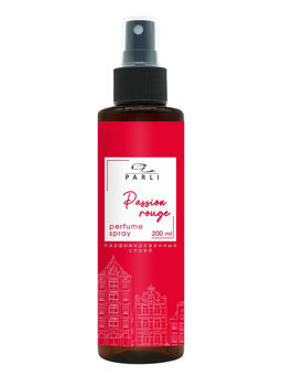 Увлажняющий парфюмированный спрей для тела серии Parli Cosmetics Passion rouge, 200 мл