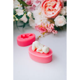 Молд для заливки Малыш, силикон, 7?5?2.7 см, розовый - Simaland фото 5