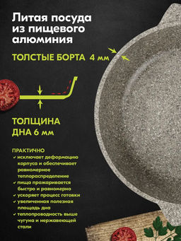 Жаровня 5л АП Premium (mokko) арт. 35902 - Мечта фото 11