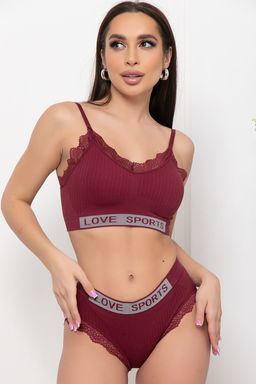 Комплект Love Sports (бордо) ККТ26