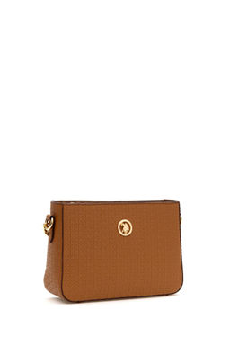 U. S. Polo Assn / Женская светло-коричневая сумка через плечо - U.s. polo assn фото 4