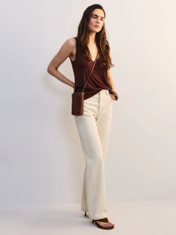 Прямые джинсы с высокой посадкой ZR2605092317-2 / Zarina