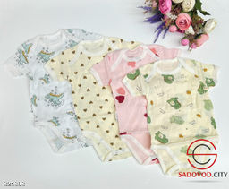 Боди с коротким рукавами для новорождённых 1 шт