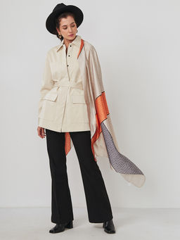 Большой, мягкий, тонкий и очень нежный двусторонний палантин - Tantino фото 4