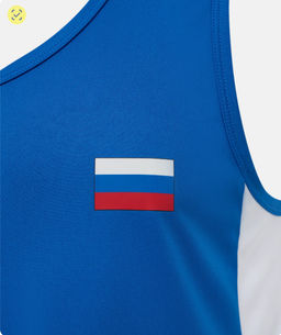 Майка боксерская INSANE RBF IN25-BF800-K, синий фото 3