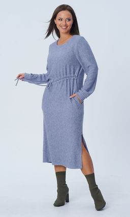 Платье AMORI 9814 голубой