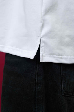 Футболка оверсайз унисекс " Политех" белый