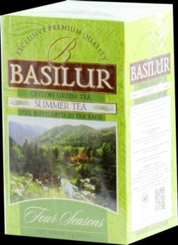 BASILUR. Four Seasons. Летний зеленый карт.пачка, 25 пак.