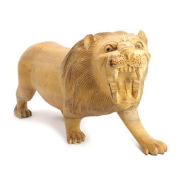 Статуэтка из дерева Лев символ власти, роскоши, защиты и стабильности 14см-31см