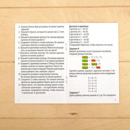 Счётные палочки Собери по образцу, 32 шт., с карточками, по методике Монтессори - Iq-zabiaka фото 9