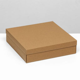 Цена за 5 шт. Коробка складная, крышка-дно, крафт, 30 х 30 х 8 см