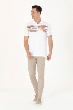 Мужская оранжевая футболка - U.s. polo assn фото 11