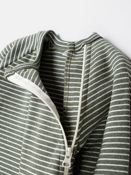 Комбинезон Полоска Графит 0+ - Bungly фото 3