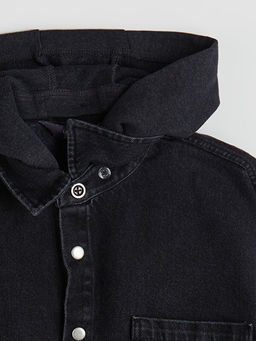 Basic Erkek ?ocuk Jean G?mlek