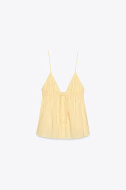 FLOWING STRAPPY TOP - Zara фото 6