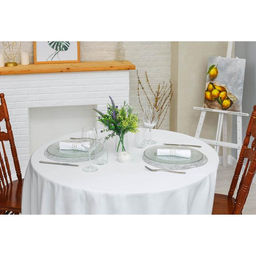 Набор салфеток сервировочных на стол Доляна Веер, d=38 см, 4 шт, цвет серебряный фото 9