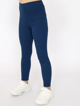 CRB wear/CSKG 70466-41-395 Брюки модель легинсы для девочки ,темно-синий/Ex.Cherubino  фото 2