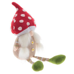 Игрушка набивная "Гриб", L14 W10 H46/27 см, 2в.