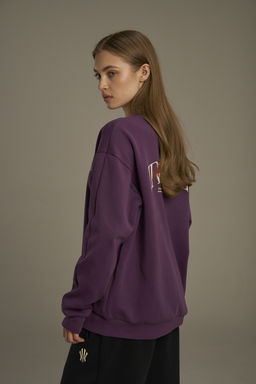 Свитшот утепленный Фиолетовый