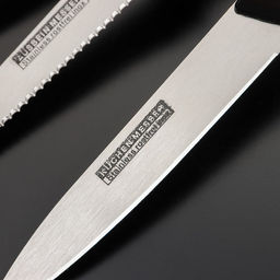 Набор кухонных ножей Доляна Кулинарные изыски, 3 шт., лезвие 8 см, 11 см, 11 см, чёрный  фото 3