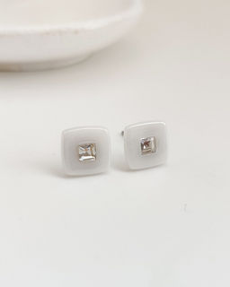 Серьги с керамикой