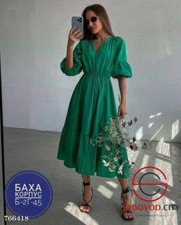 Женское воздушное летнее платье