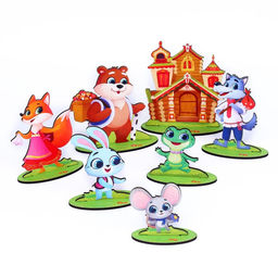 Настольный театр Лесная мастерская «Теремок»