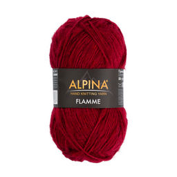 Пряжа ALPINA FLAMME 59% хлопок, 29% шерсть, 12% акрил 10 шт. х 50 г 90 м  5 м