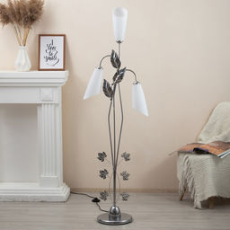 Торшер напольный BayerLux «Симпл», 3×15 Вт, E27, ×ром