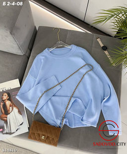 Свитшот женский однотонный - Bruno фото 6