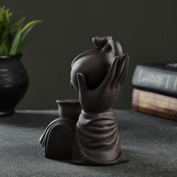 Подставка для благовоний TAKE IT EASY «Чайная церемония», стелющийся дым, 16×14×9 см