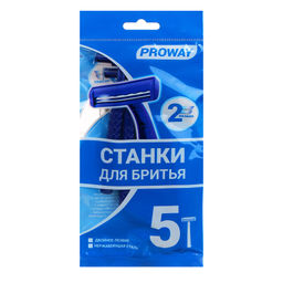 Станки для бритья с двойным лезвием, для мужчин (5шт.) (305-066)