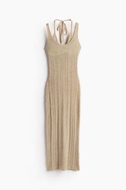 Vestido de doble capa con efecto punto escalera - H&m фото 5