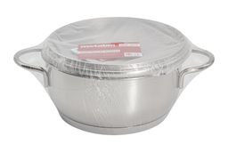 Кастрюля-сотейник Грация, 20 см, 2,7 л, крышка металлическая - Metalac фото 3